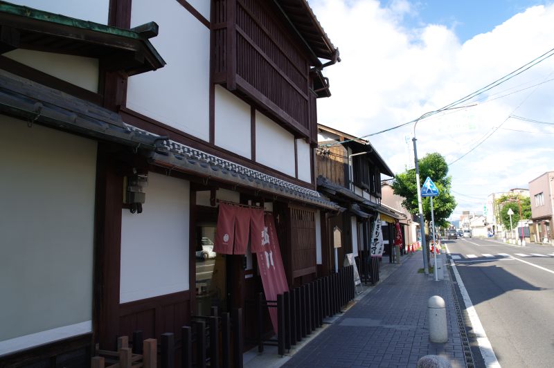 近江八幡の町並み