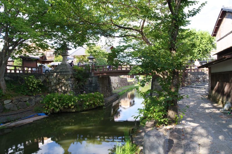 近江八幡の町並み