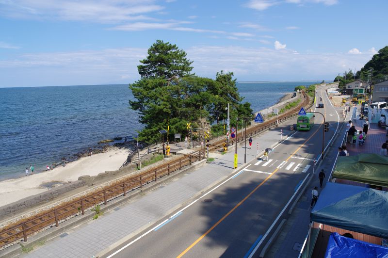 雨晴海岸