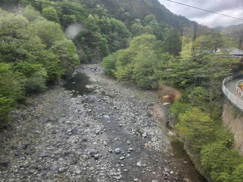 足尾駅から間藤駅へ