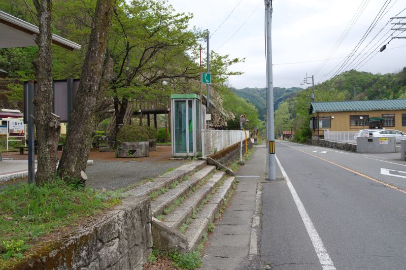 間藤駅から歩く