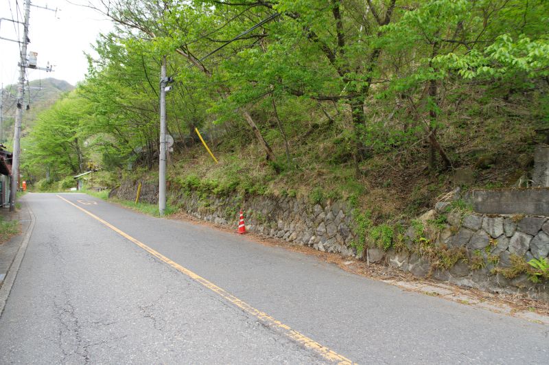 間藤駅から歩く