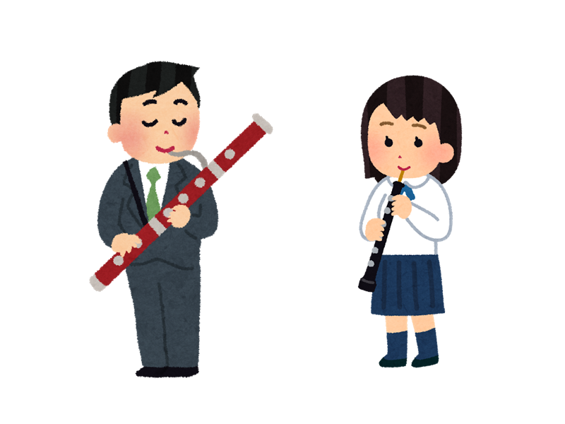 オーボエとファゴットパート