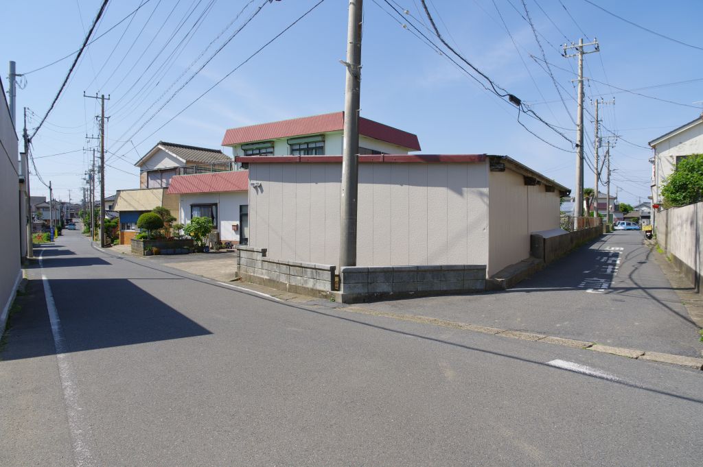 外川駅南東の交差点