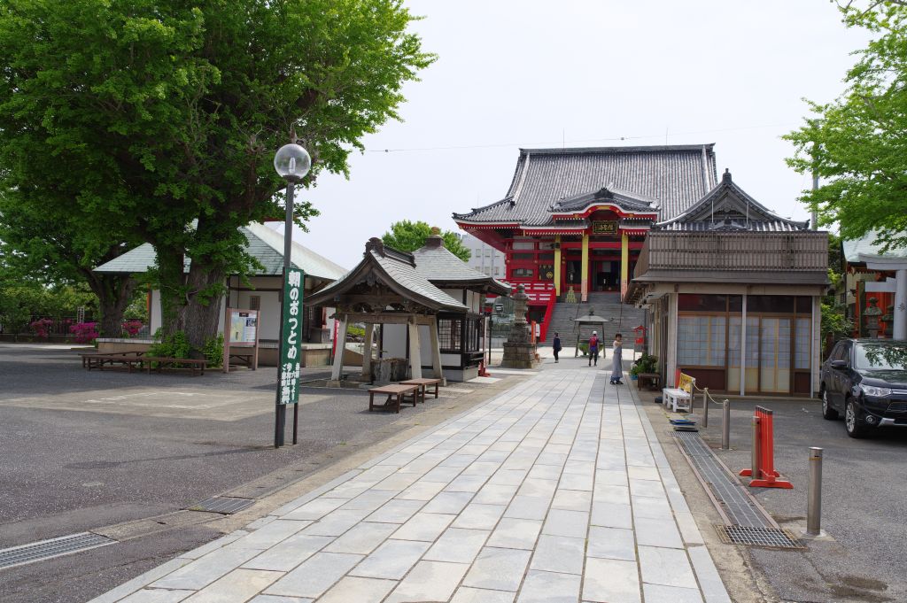 飯沼観音・境内参道