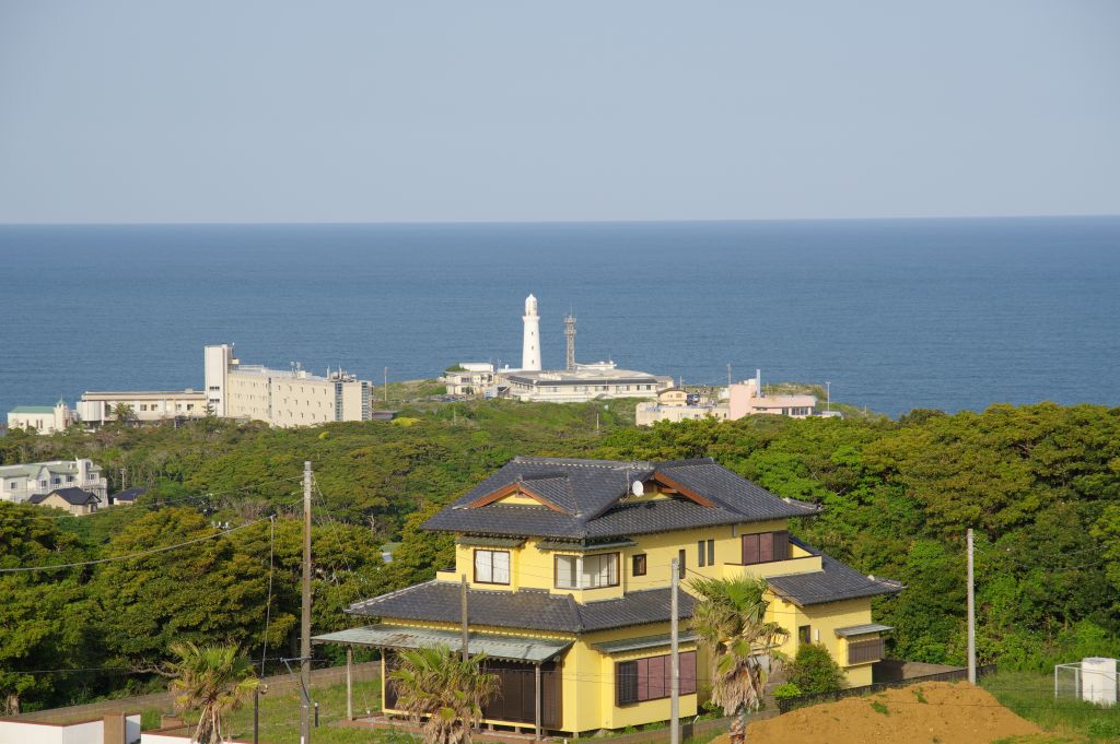 地球の丸く見える展望館・犬吠埼灯台付近