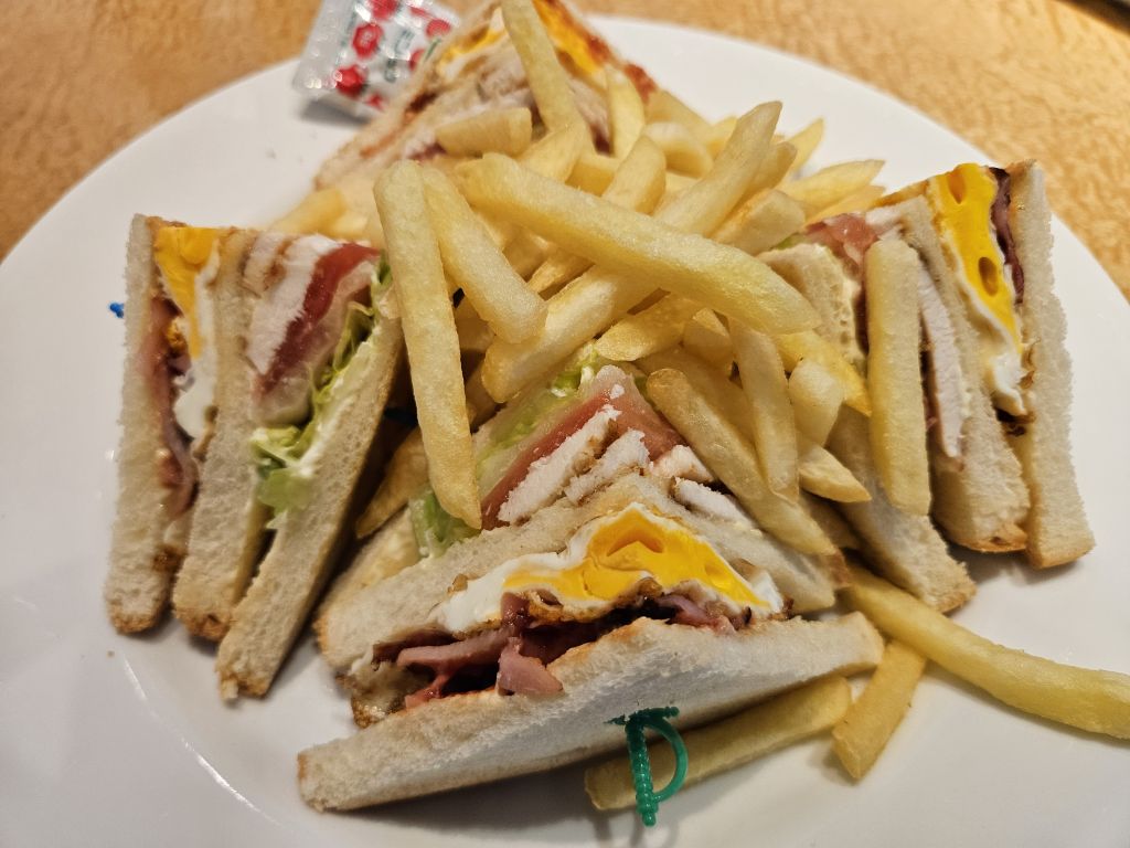 デニーズで食事