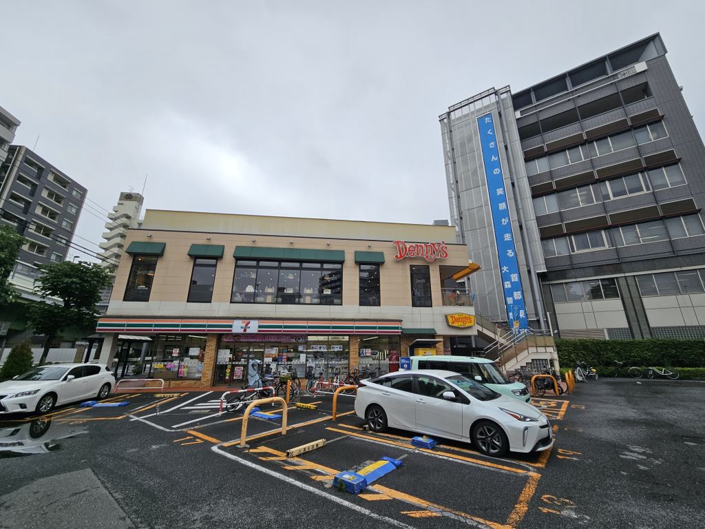 羽田空港近くのデニーズ