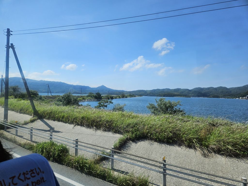 江島から北側へ