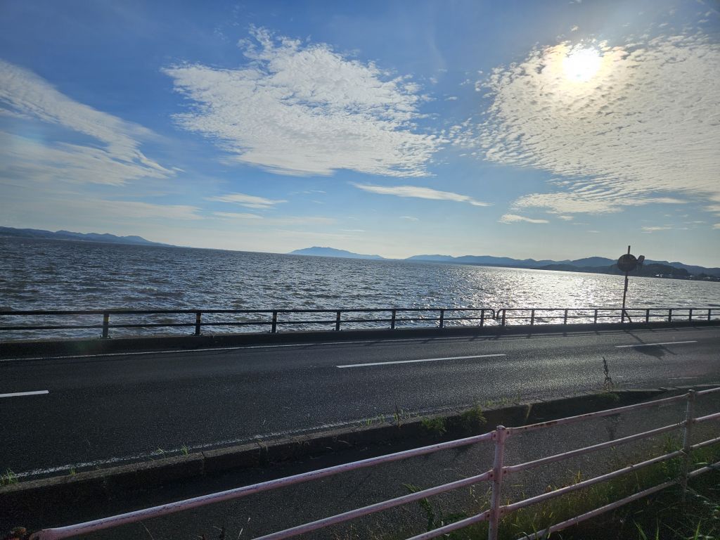 ばたでん車窓・宍道湖