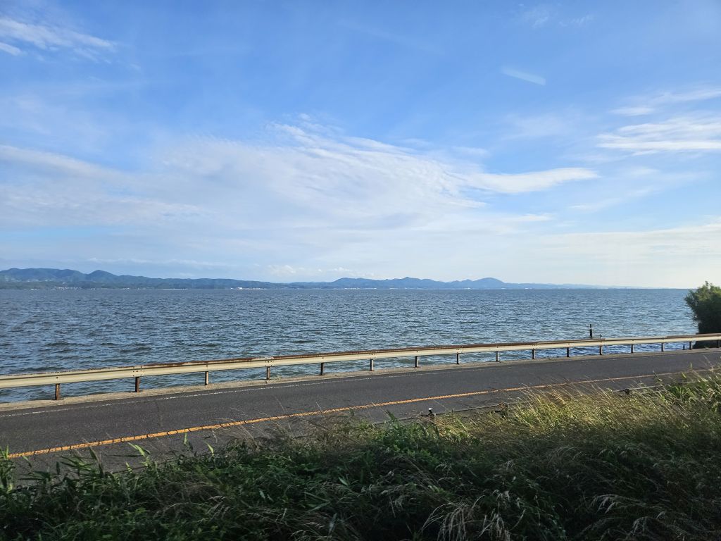 ばたでん車窓・宍道湖