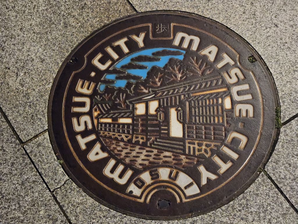 JR松江駅・マンホール