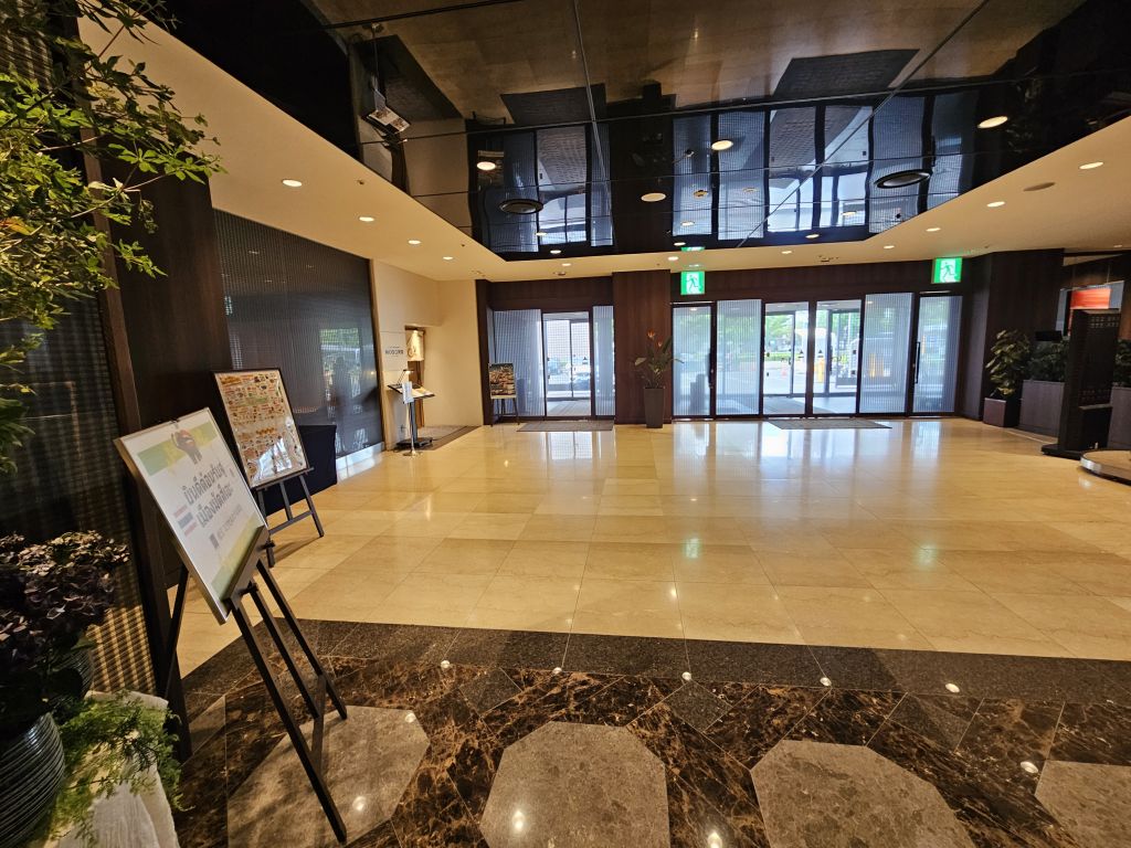 ホテルのロビー