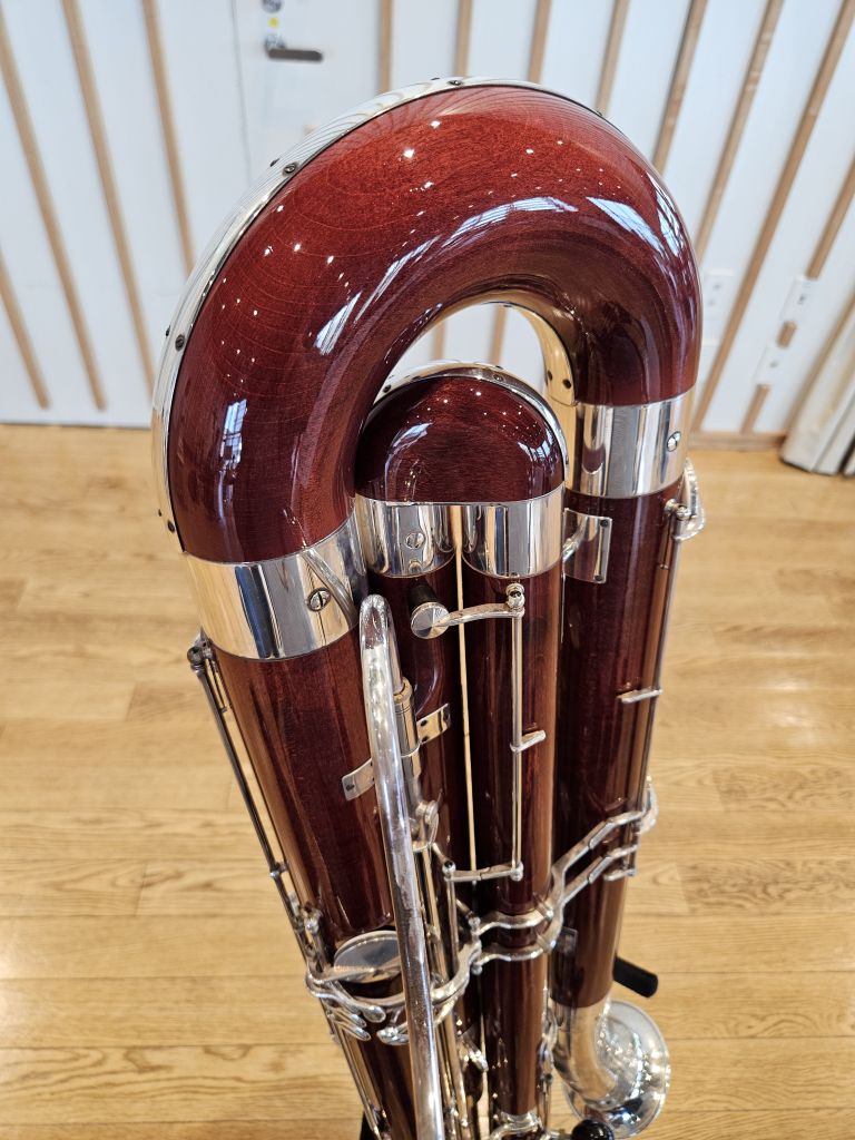 コントラファゴットの金属磨きをした