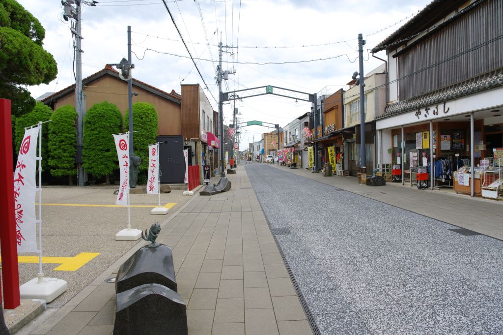 水木しげるロード・記念館前