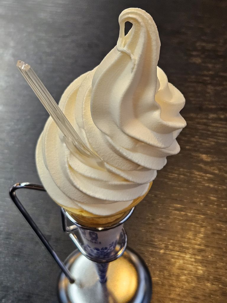 松江城・売店のアイス