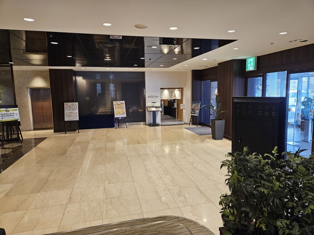 松江のホテル・ロビー