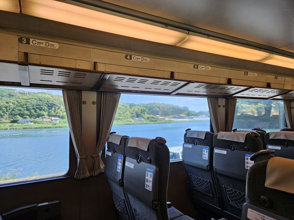 スーパーまつかぜ車窓