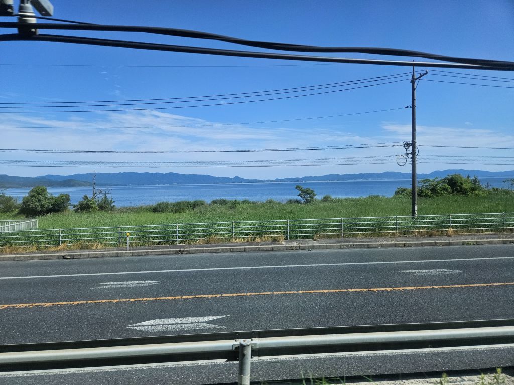 スーパーまつかぜ車窓・中海