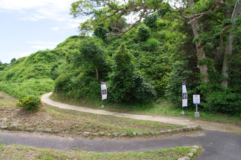 月山富田城・城跡入口