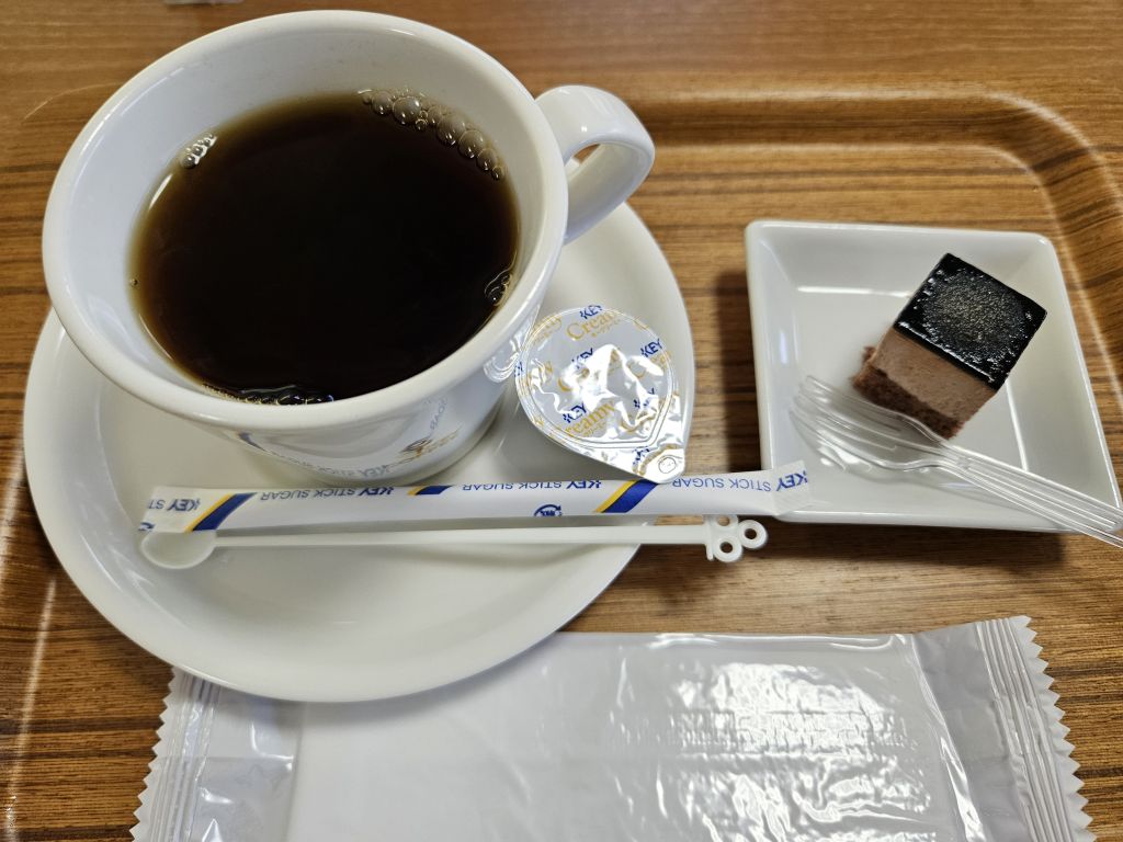 そばうどん処尼子・コーヒー