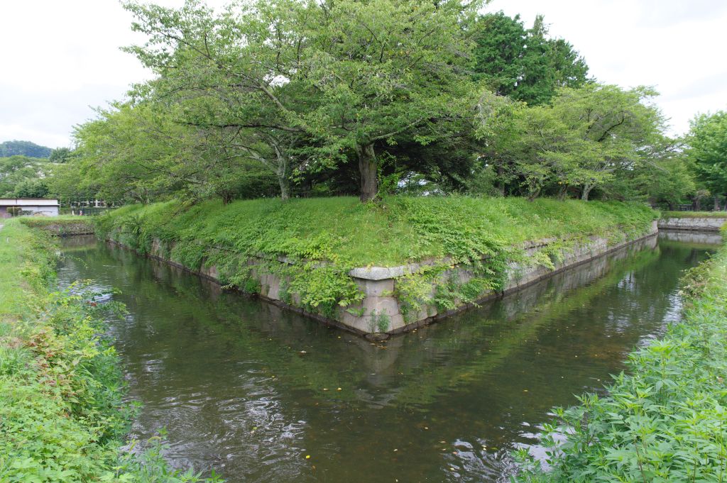 龍岡城・北西角