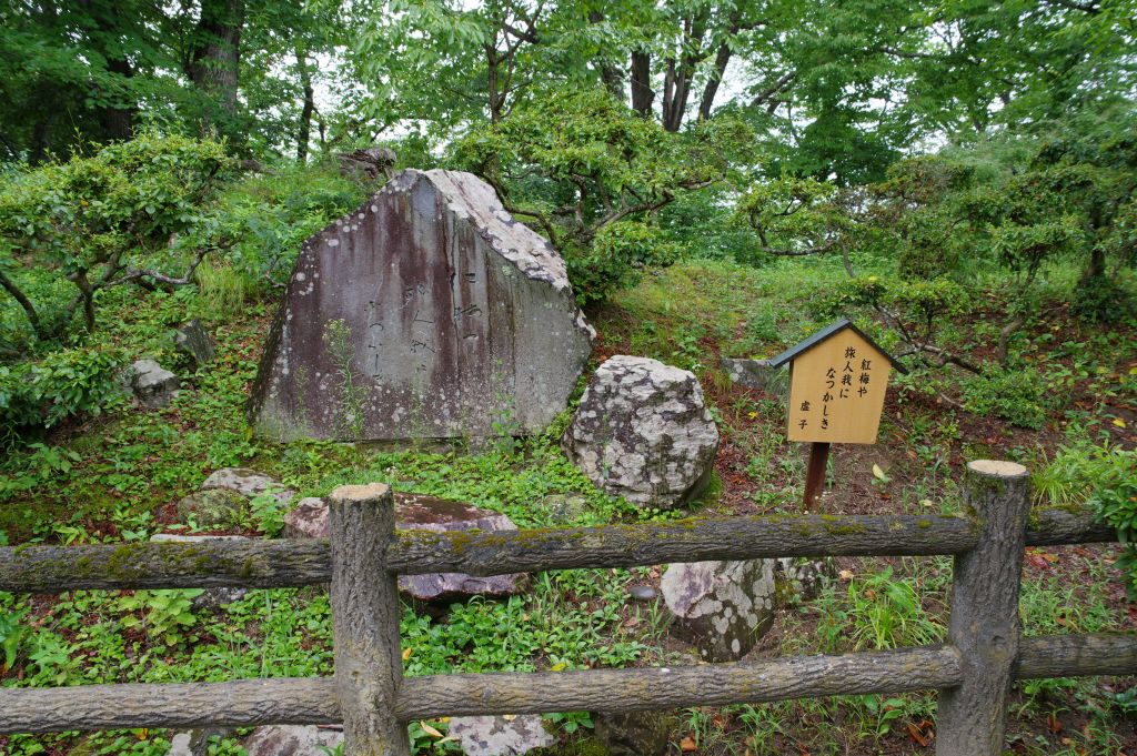 小諸城(懐古園)・虚子歌碑