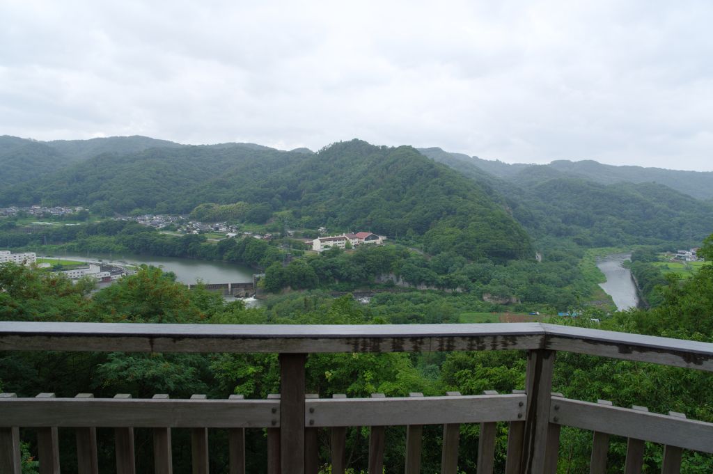 小諸城(懐古園)・水の手展望台からの眺望