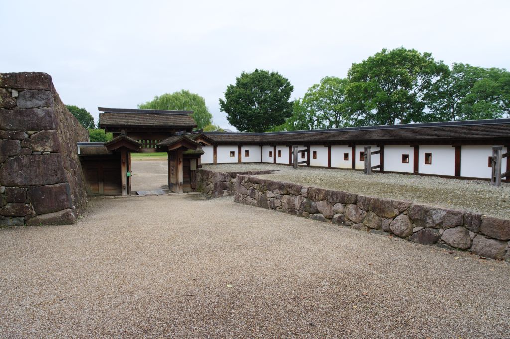 松代城・北不明門の中