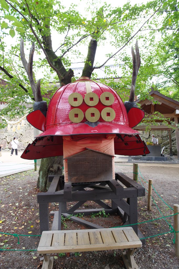 上田城・真田神社・真田幸村（信繁）大兜