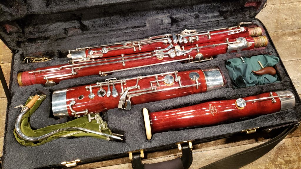 ケース内のファゴット