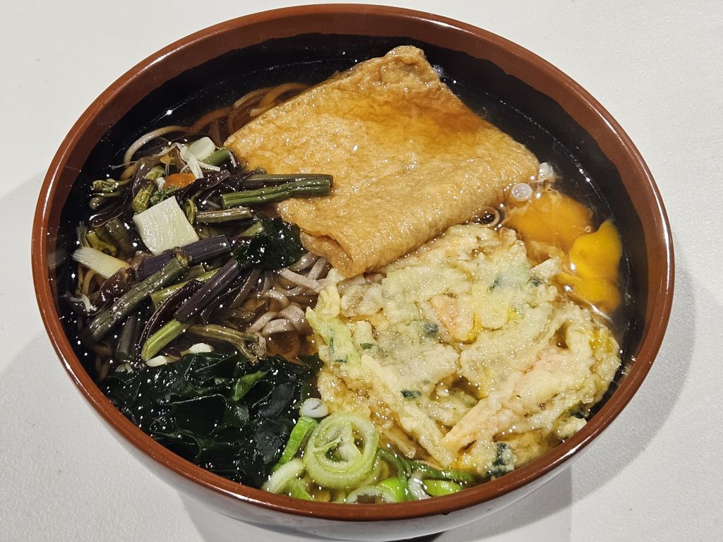 越後湯沢駅・湯沢庵のそば