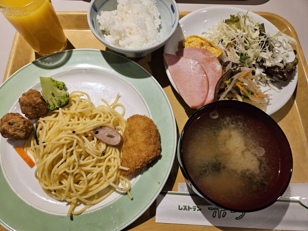 長岡のホテル・朝食