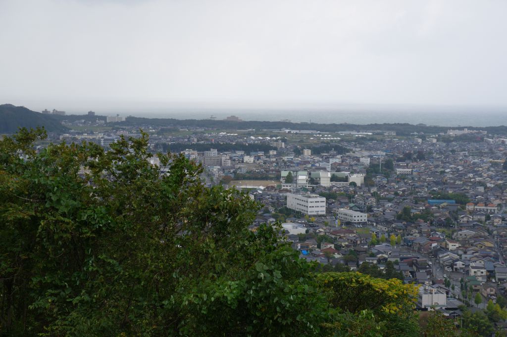 村上城・本丸眺望・海側