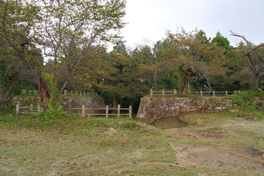 村上城・本丸の虎口