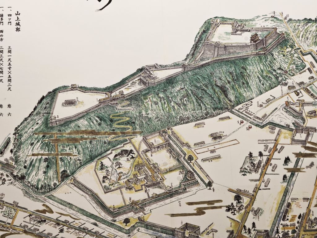 海鮮一鰭・壁の城の図