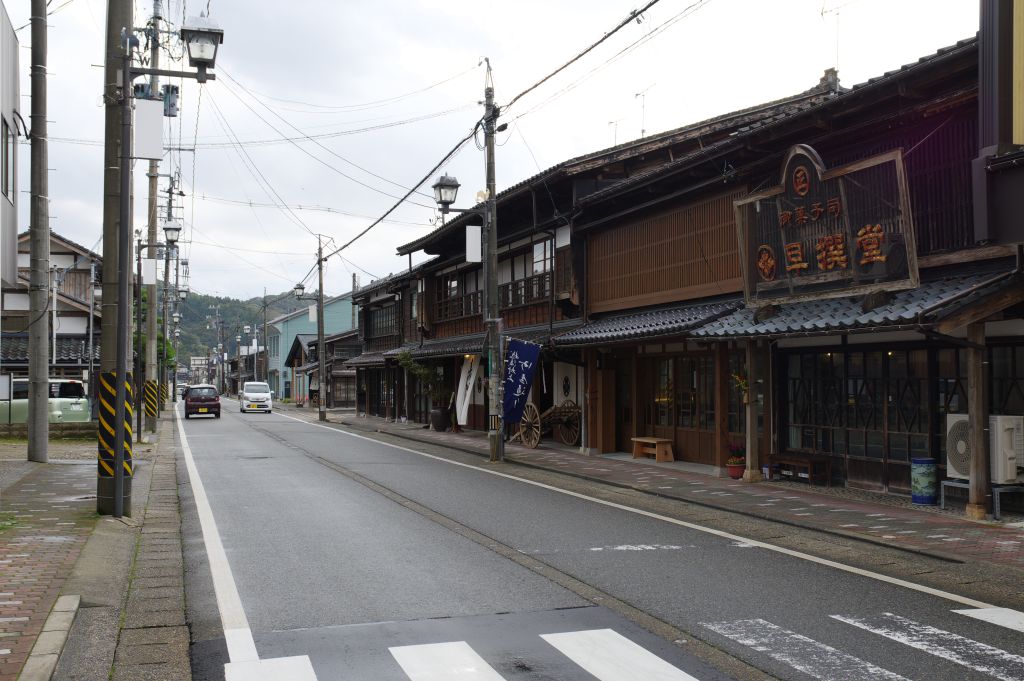 越後村上町屋通り・中心街