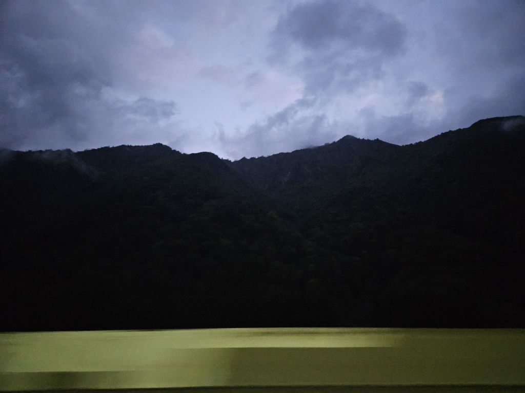 村上からの帰路・土樽付近