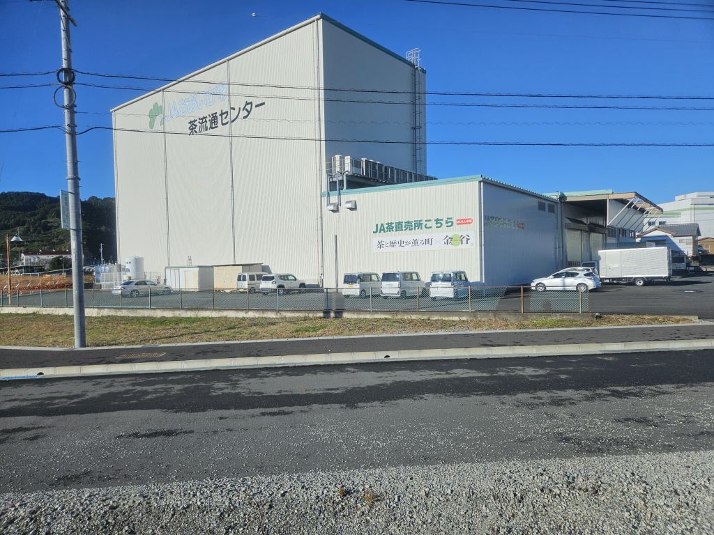 大井川沿いバス車窓・茶流通センター