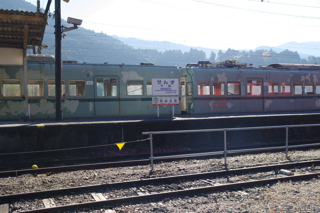 千頭駅・大井川本線ホーム