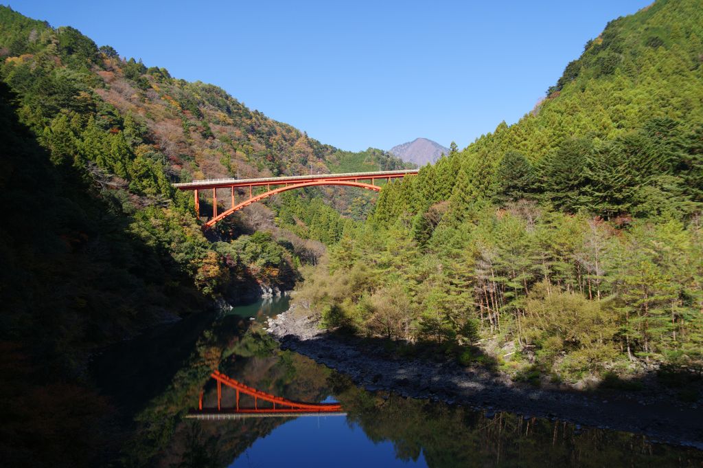 井川線・泉大橋(下流側から)