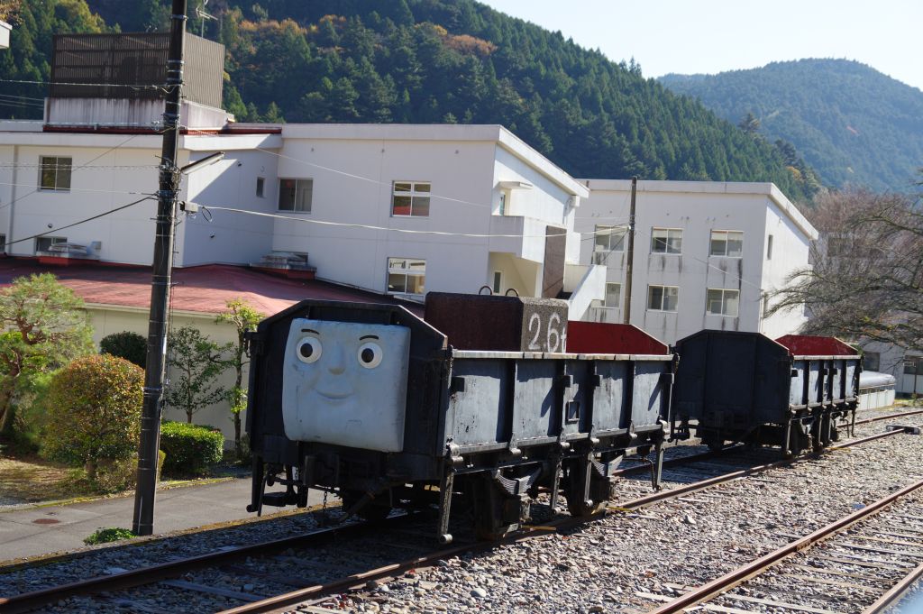 井川線・川根両国駅「いじわる貨車」