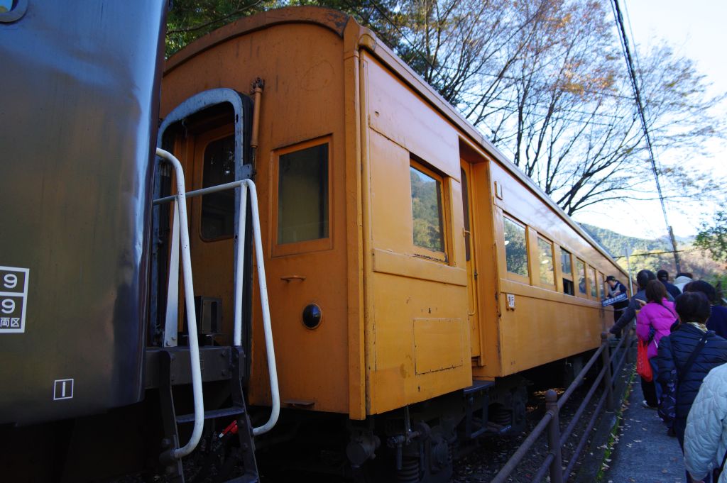 川根温泉笹間渡・客車