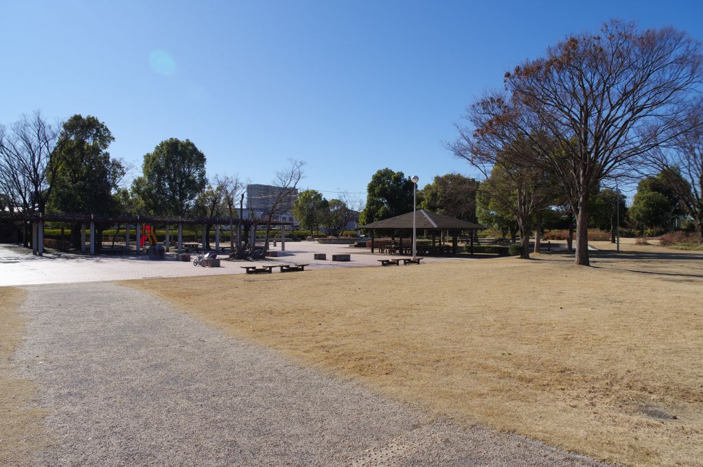 深谷城址公園・園内南俯瞰