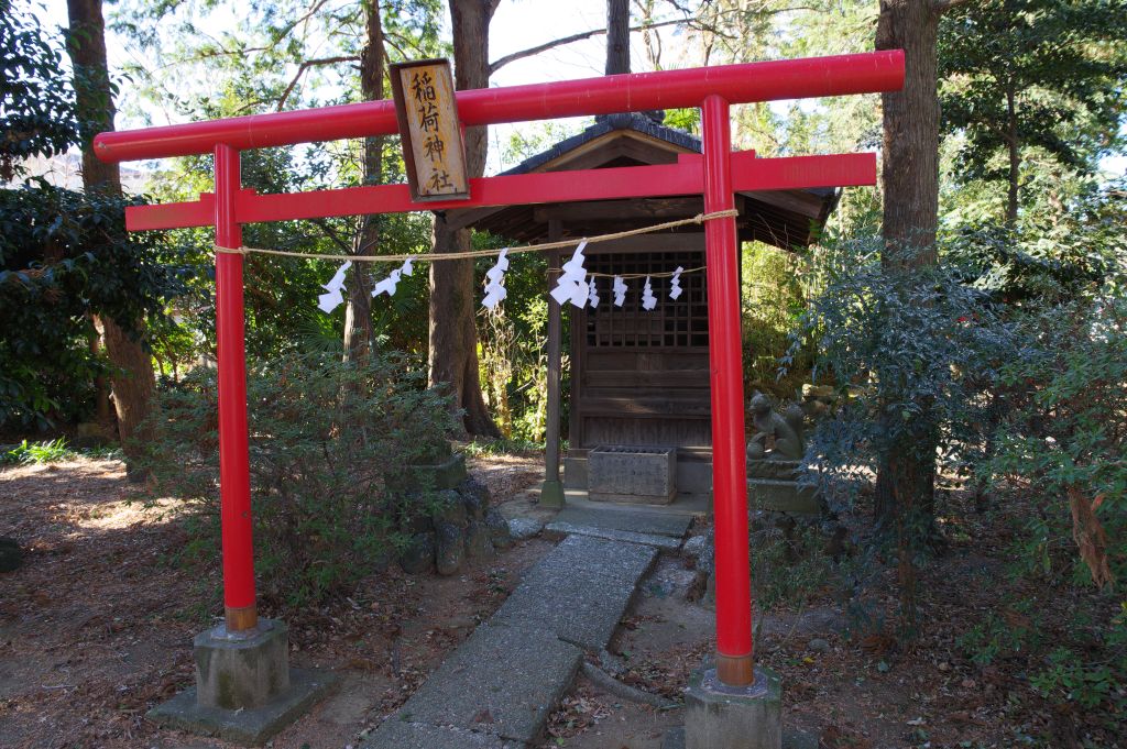 深谷城址・冨士浅間神社・稲荷神社