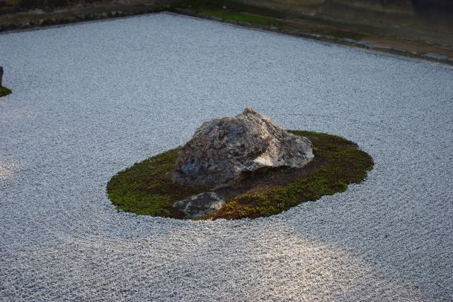 少し夕日を浴びて表情が増す。