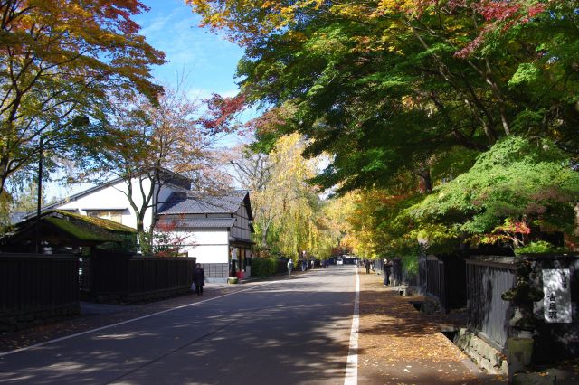 角館・武家屋敷の紅葉の写真ページ