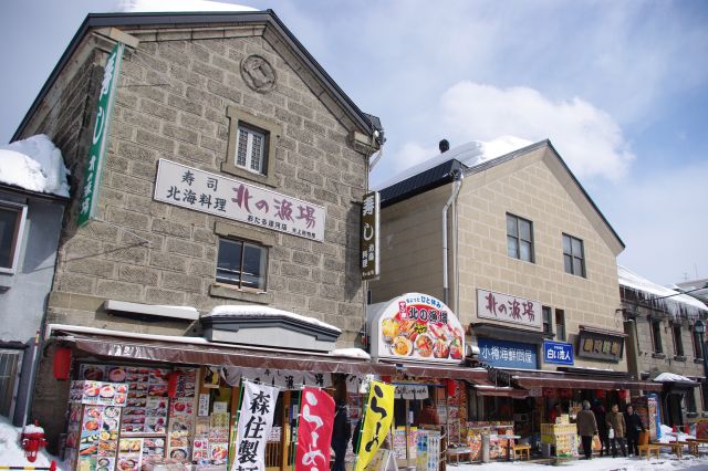 海産物店の北の漁場。