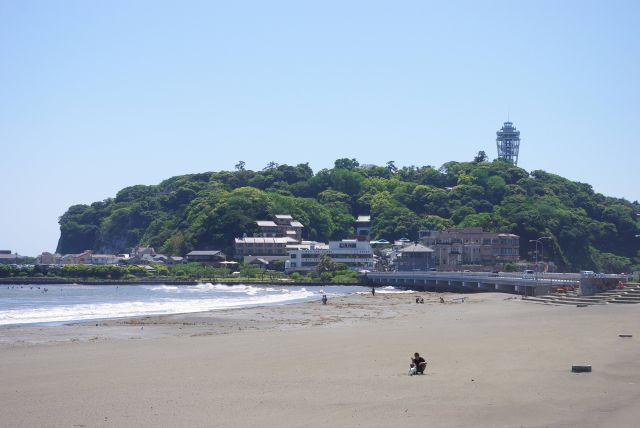 江ノ島・片瀬東浜海水浴場の写真ページ