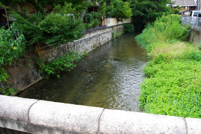 隣の新門前橋より。